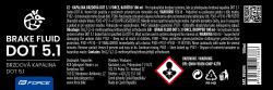 Force Kvapalina brzdová DOT-5.1 Brake Fl. 100ml