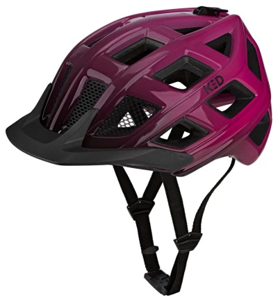 KED Crom Pink Black Matt sportovní přilba