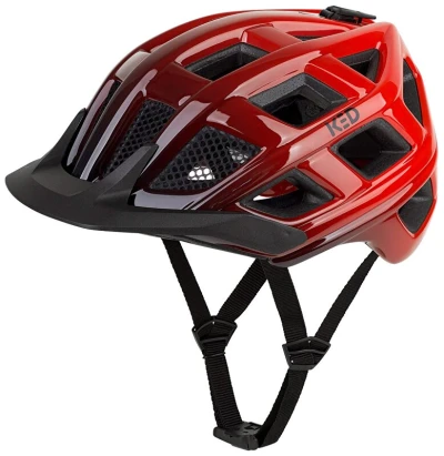 KED Crom Red Black Matt sportovní přilba