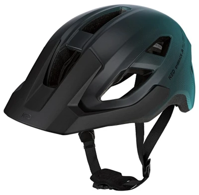 KED Embrace Jr. Teal Black Matt dětská cyklistická přilba