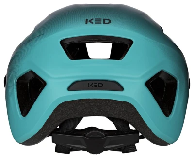 KED Embrace Jr. Teal Black Matt dětská cyklistická přilba