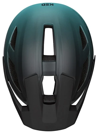 KED Embrace Jr. Teal Black Matt dětská cyklistická přilba