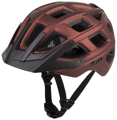 KED Kailu Maroon Red Matt dětská cyklistická přilba