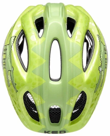 Ked Meggy II Trend green croco cyklistická přilba