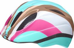 Ked Meggy II Trend rainbow retro blue cyklistická přilba