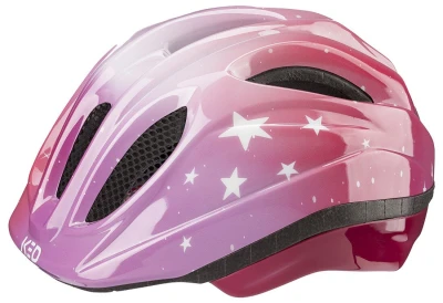 KED Meggy II Trend Stars Soft Pink dětská cyklistická přilba