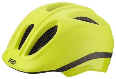 Ked Meggy II Trend žluto-zelená dětská cyklistická přilba
