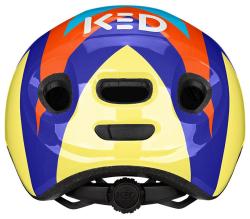 Ked Meggy Spark Starburst Yellow Blue dětská přilba