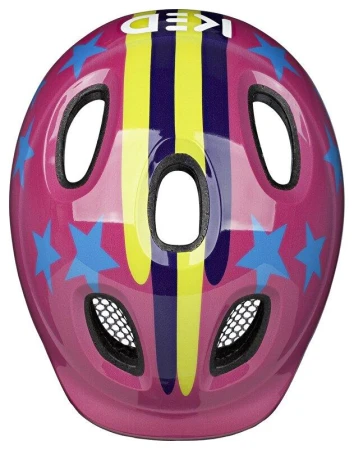 KED Meggy Spark Stellar Stripes Pink dětská cyklistická přilba