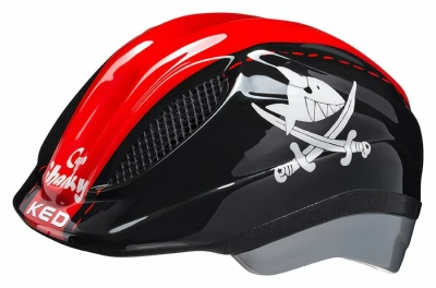 KED Meggy II Originals Sharky Red S 46-51 cm dětská cyklistická přilba