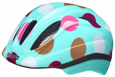 KED Meggy II Trend Dots Retro S (46-51 cm) dětská cyklistická přilba