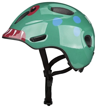 KED Meggy Spark Monster Mood Green M 50-55 cm dětská cyklistická přilba