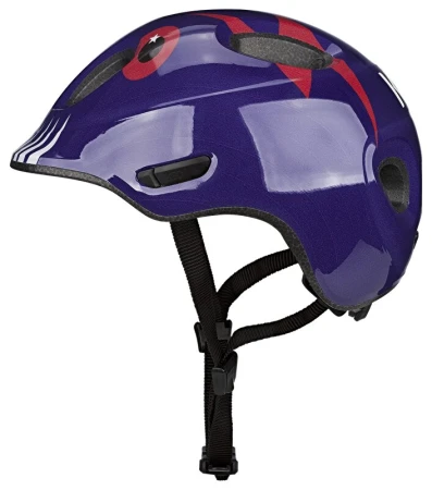 KED Meggy Spark Monster Mood Purple Blue S 45-50 cm dětská cyklistická přilba