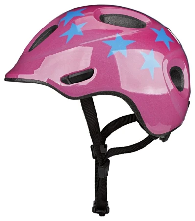 KED Meggy Spark Stellar Stripes Pink S 45-50 cm dětská cyklistická přilba