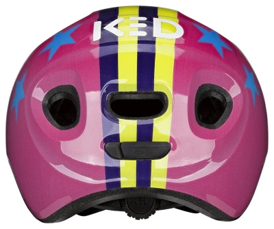 KED Meggy Spark Stellar Stripes Pink S 45-50 cm dětská cyklistická přilba