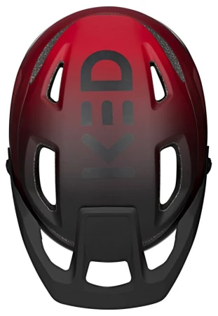 KED Pector MIPS černo/červená matná L 58-61 cm cyklistická přilba