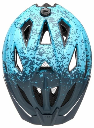 KED Street Junior Pro Deep Blue Cyan Matt S 49-55 cm dětská cyklistická přilba