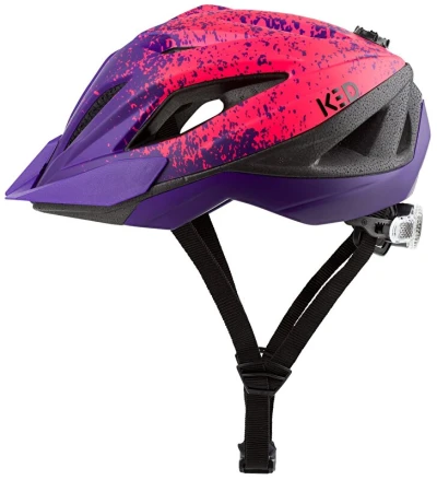 KED Street Junior Pro Violet Pink Matt S 49-55 cm dětská cyklistická přilba