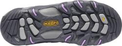 Keen KOVEN WP W steel grey/african violet dámské outdoorové boty