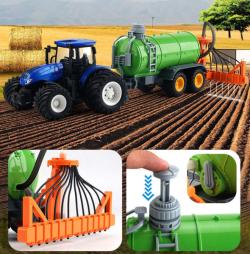 Kejdová cisterna s hadicovým aplikátorem - pro traktor 1/24