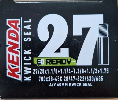 Kenda 700x28-45C (28/47-622) AV Samozalepovací duše