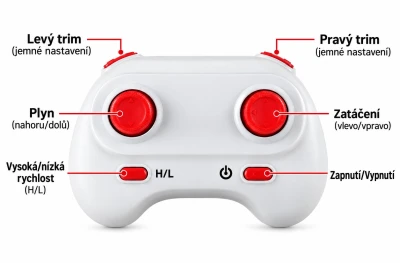 KFPlan RC letadlo Nano mini glider