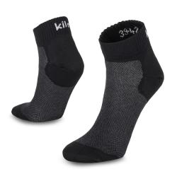 KILPI 2P MINIMIS-U Černé unisex běžecké ponožky KILPI 2P MINIMIS-U Černé unisex běžecké ponožky