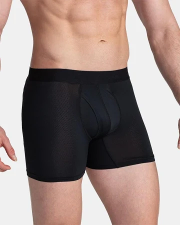 KILPI 2P NETT-M Černá - Tmavě šedá - funkční boxerky KILPI 2P NETT-M Černá - Tmavě šedá - funkční boxerky