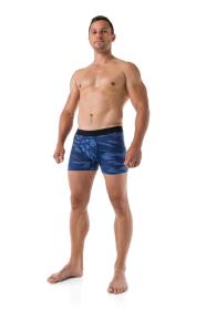 KILPI 2P NETT-M Tmavě modrá - černá - funkční boxerky