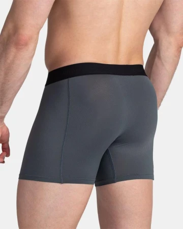 KILPI 2P NETT-M Tmavě šedé funkční boxerky