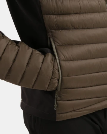 KILPI ACTIS-M Khaki pánská zateplená bunda