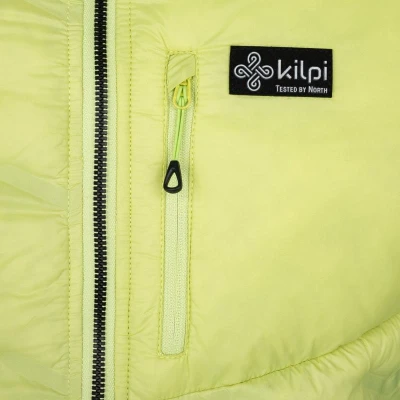 KILPI ACTIS-M světle zelená pánská outdoorová zateplená bunda