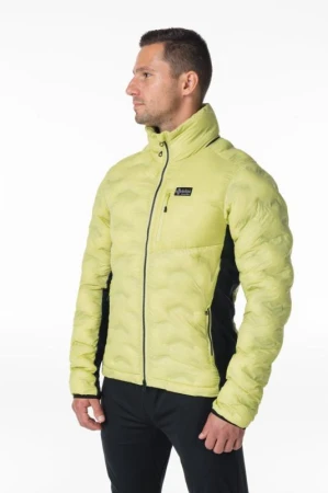 KILPI ACTIS-M světle zelená pánská outdoorová zateplená bunda