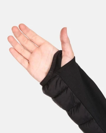 KILPI ACTIS-W Černá dámská zateplená bunda POUZE 42 (VÝPRODEJ)