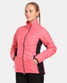KILPI ACTIS-W Ružová dámska zateplená bunda