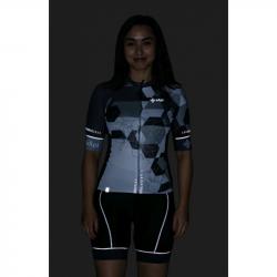 Kilpi ADAMELLO-W černý dámský cyklistický dres