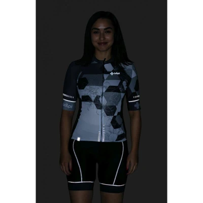 Kilpi ADAMELLO-W černý dámský cyklistický dres POUZE 34 (VÝPRODEJ)