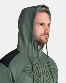 KILPI ADELAN-M Tmavě zelená pánská mikina