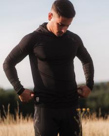 KILPI AILEEN-M Černá pánská mikina