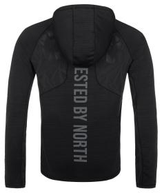 KILPI AILEEN-M Černá pánská lehká technická mikina