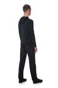 KILPI AILEEN-M Černá pánská lehká technická mikina