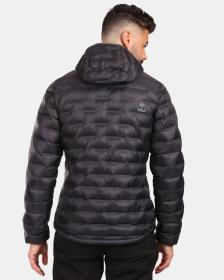 KILPI ALBA-M Černá pánská zateplená bunda