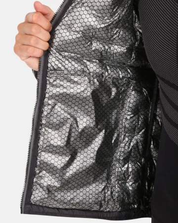 KILPI ALBA-M Černá pánská zateplená bunda