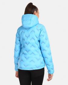 KILPI ALBERTA-W Modrá dámská péřová bunda