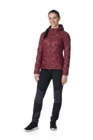 Kilpi ALBERTA-W tmavě červená dámská zimní bunda