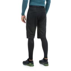 Kilpi ALDINE-M černé pánské softshellové kraťasy