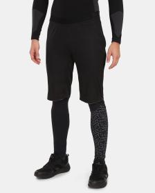 KILPI ALDINE-M Černé pánské softshellové kraťasy