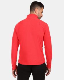 KILPI ALMERI-M Červená pánská fleecová mikina