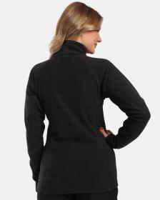KILPI ALMERI-W Černé dámská fleecová mikina