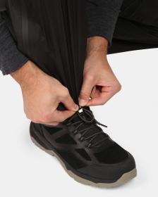 KILPI ALPIN-M Černé pánské nepromokavé hardshellové kalhoty